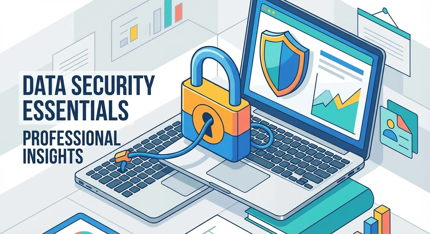 Security lock on laptop keyboard
